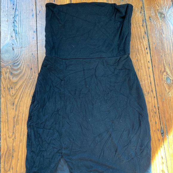 Mini strapless skirt - Picture 1 of 3